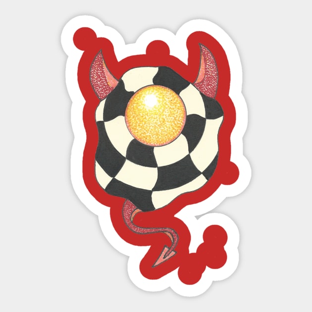 Lil Deviled Egg Sticker by Zenferren